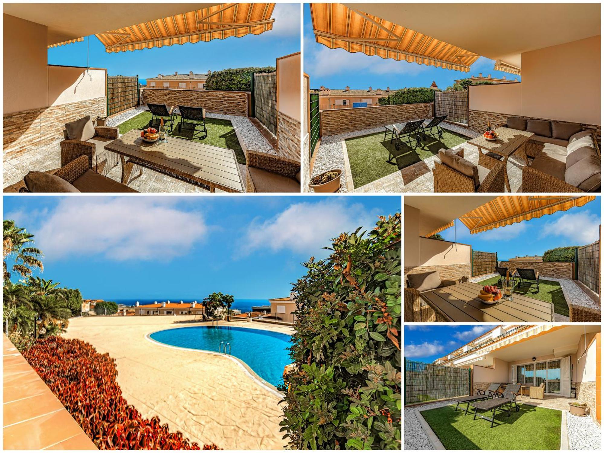 פוארטו דה סנטיאגו Spacious Ocean View Family Townhouse מראה חיצוני תמונה